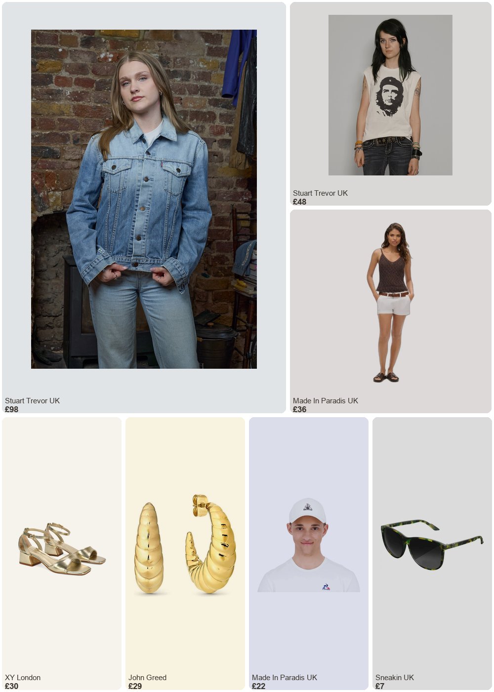 The complete outfit featuring STUART TREVOR Che Vest in Ecru