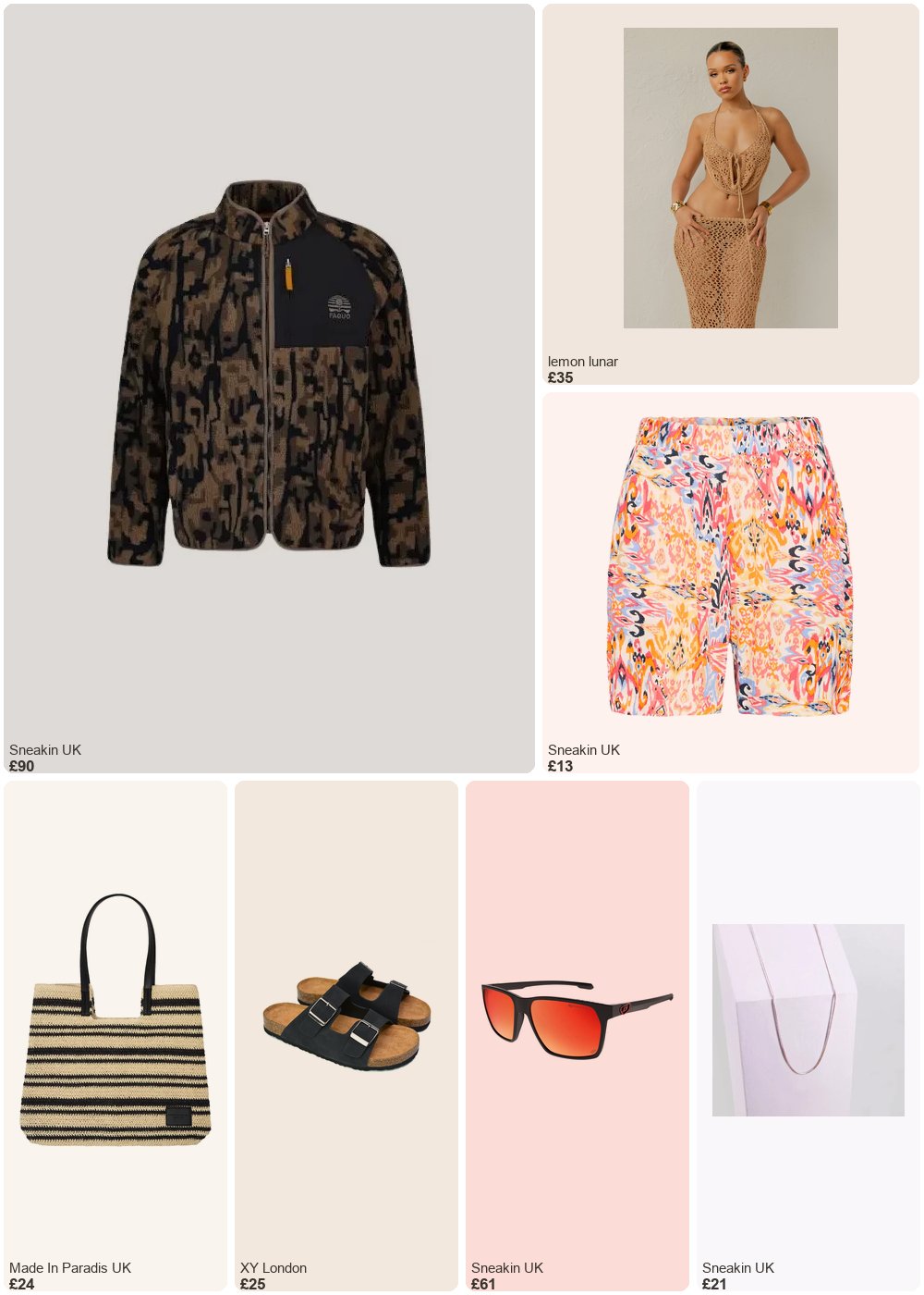 The complete outfit featuring Ichi Women's shorts Ichi Marrakech Aop 6