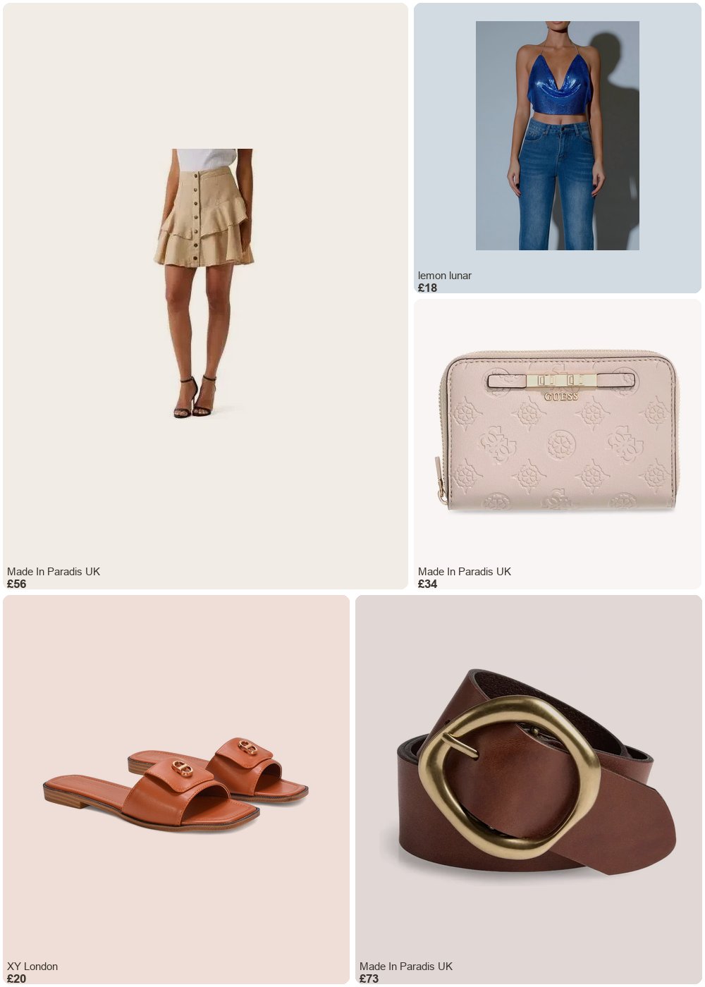 The complete outfit featuring Guess Mini skirt woman Guess Dena