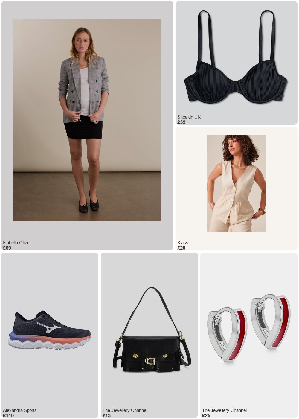 The complete outfit featuring TJC Sterling Silver Earring
