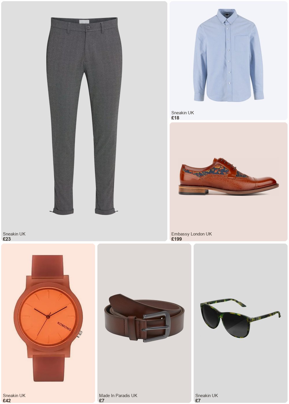 The complete outfit featuring casual friday Zip-up suit trousers Casual Friday Portman