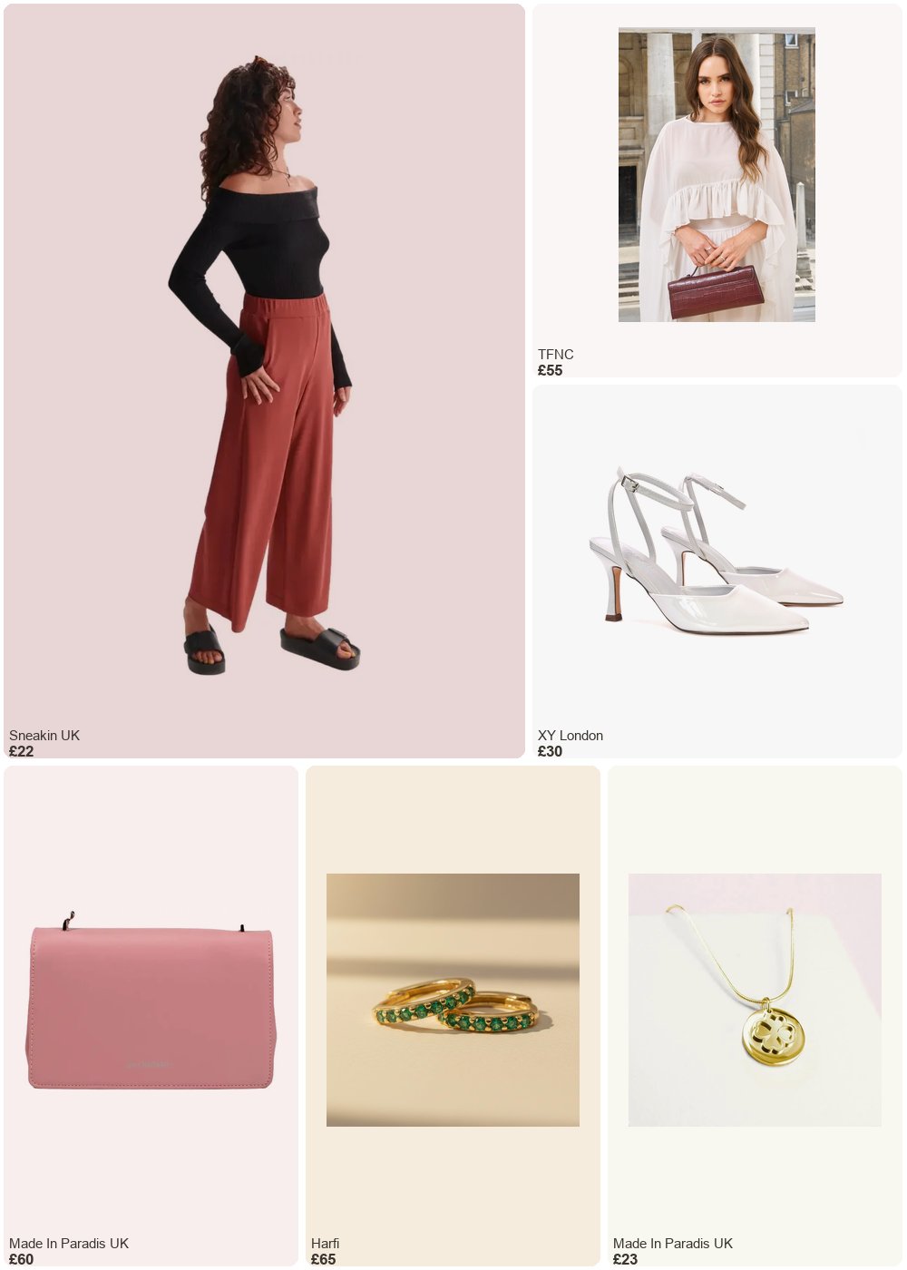 The complete outfit featuring TFNC London TFNC Minora Cream Cape Top