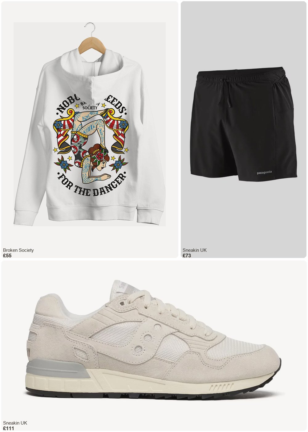 The complete outfit featuring Broken Society UK Nobody Bleeds For The Dancer Hoodie (Unisex)