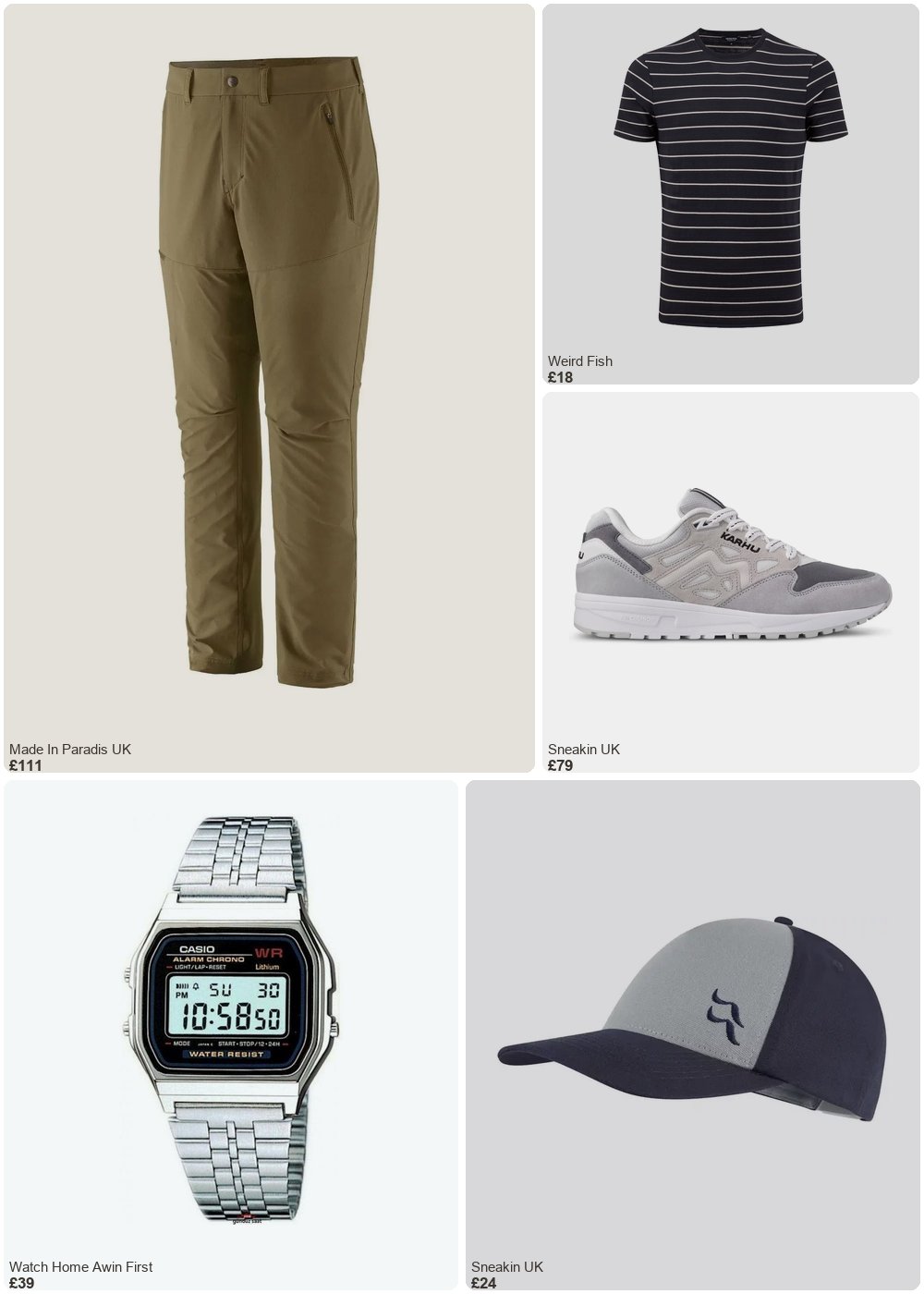 The complete outfit featuring Rab Trucker cap Rab Calet