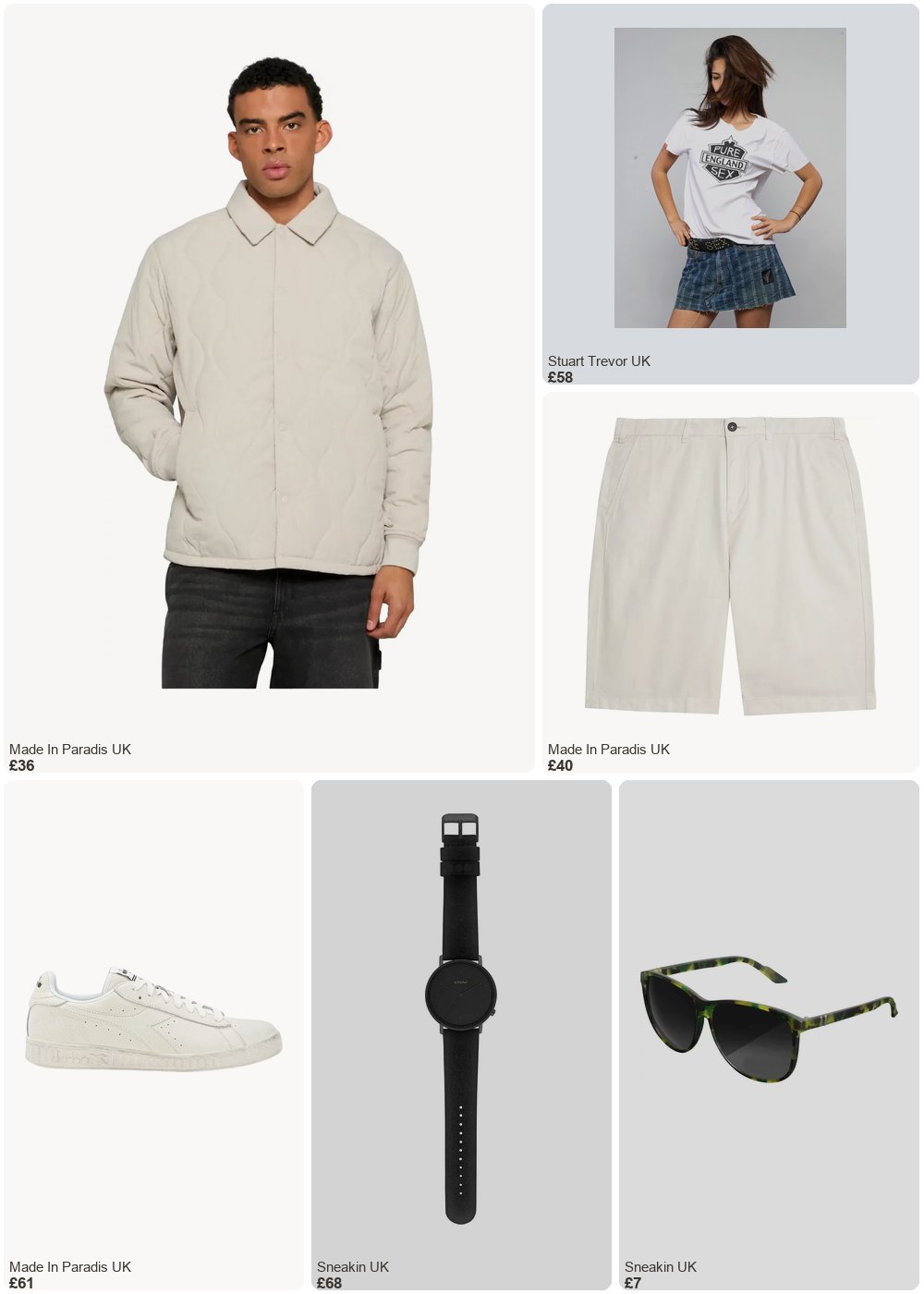 The complete outfit featuring Lyle & Scott Cargo shorts Lyle & Scott