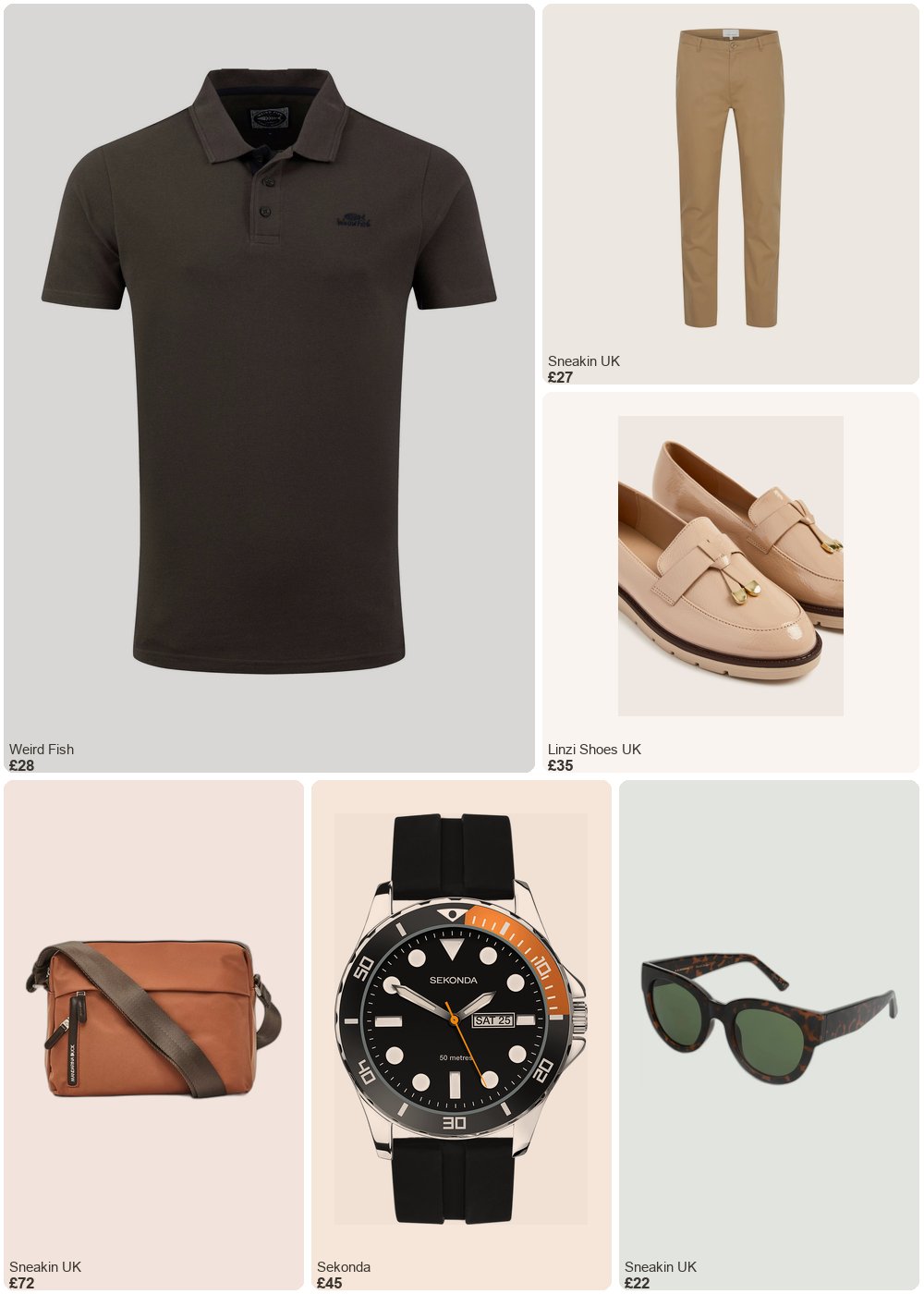 The complete outfit featuring Mandarina Duck Shoulder Bag with Zip Front Pocket Mandarina Duck Hunter