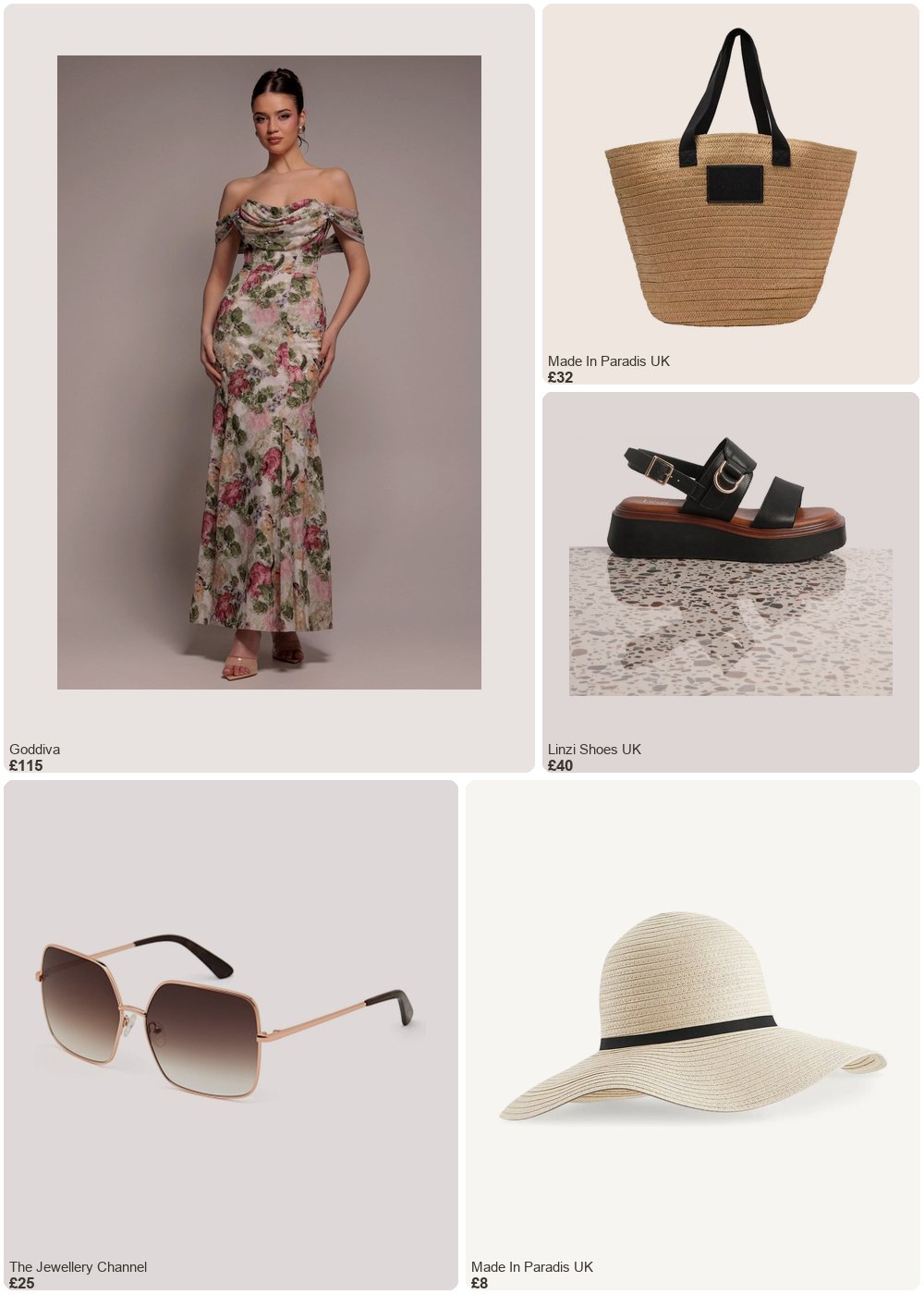 The complete outfit featuring Linzi Shoes Linzi Shoes - Black Faux Leather Double Strap Flatform Sandal With Buckle Detail- 7