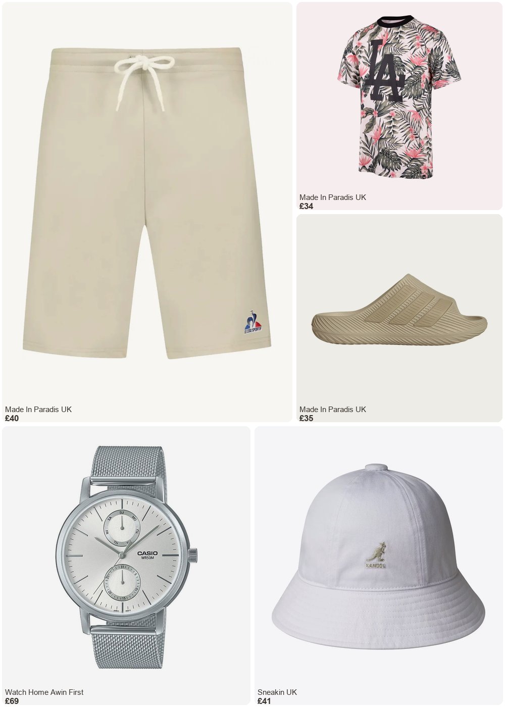 The complete outfit featuring Adidas Slides adidas Purechill