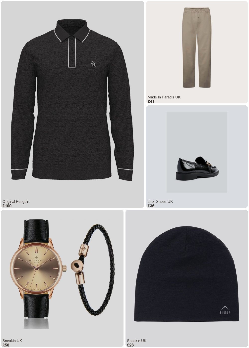 The complete outfit featuring Philipp Blanc Watch and leather strap Philipp Blanc Lugano