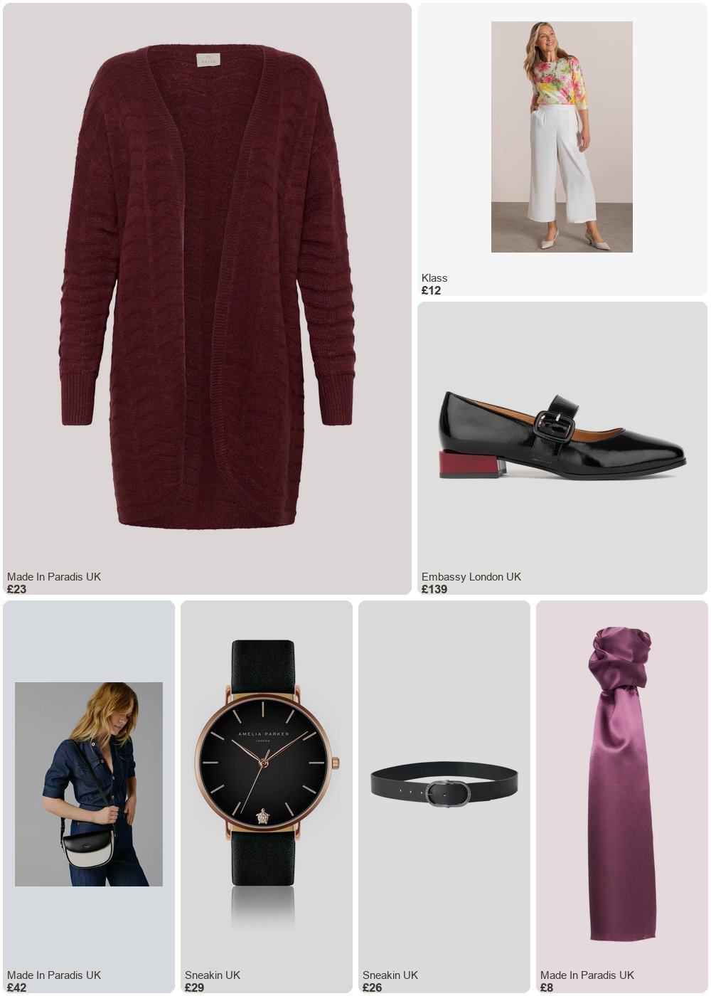 The complete outfit featuring Kaffe Women's cardigan KAFFE Emria