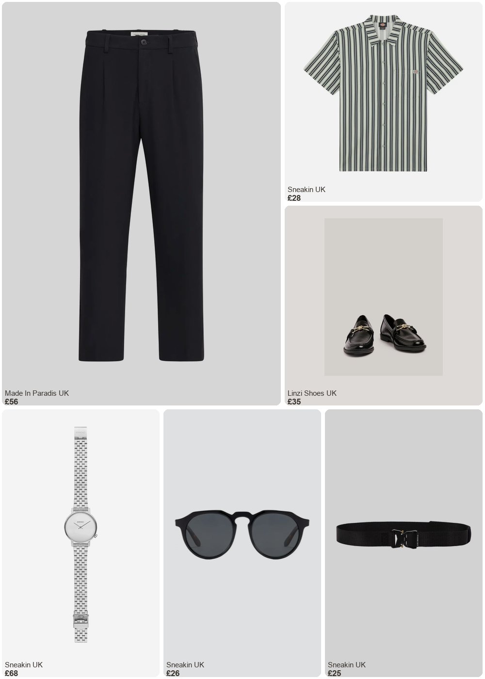 The complete outfit featuring Hawkers Sunglasses Hawkers Warwick