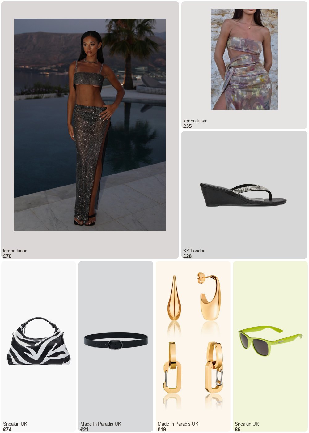 The complete outfit featuring Masterdis Sunglasses Masterdis Gstwo