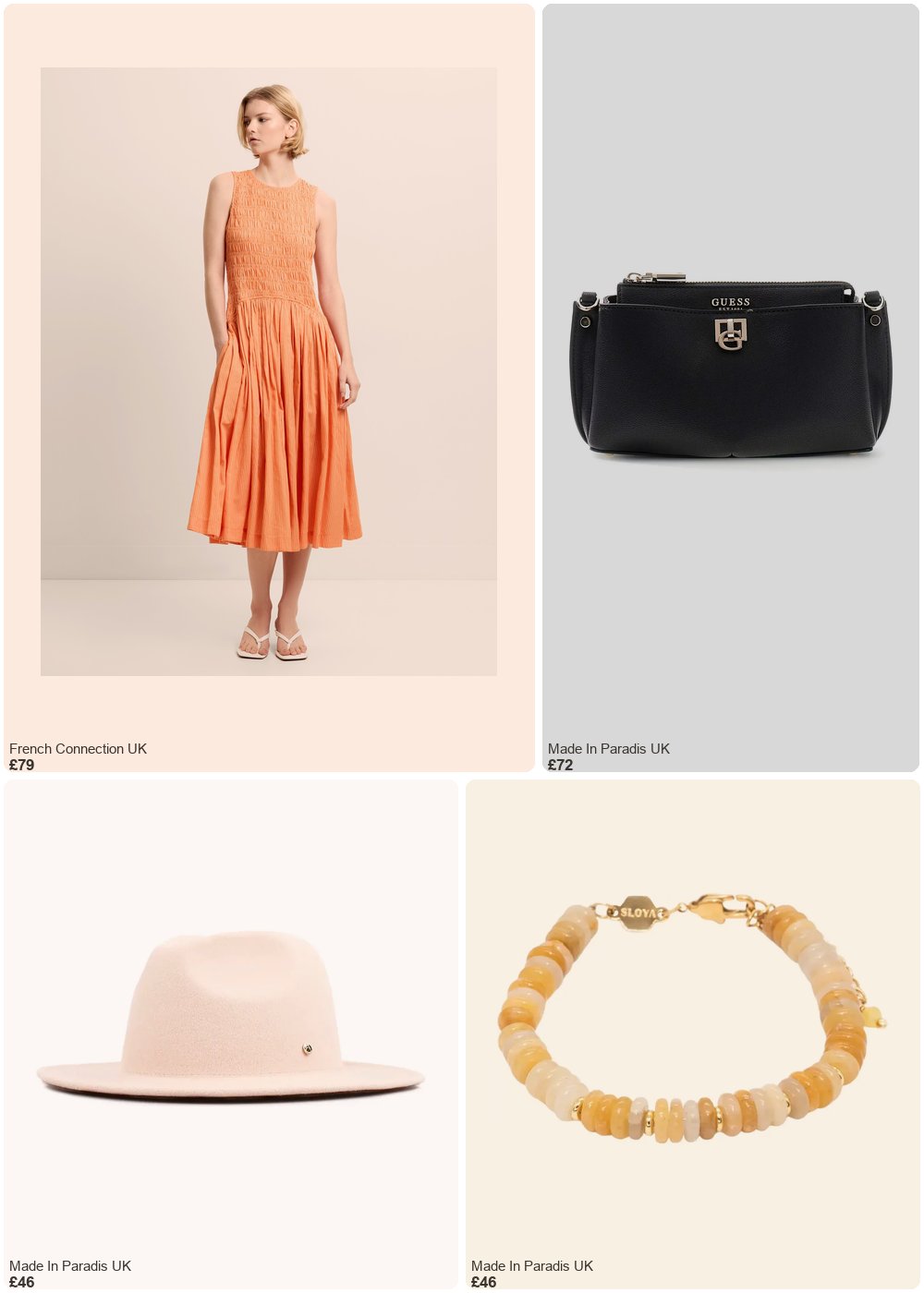 The complete outfit featuring Guess Mini shoulder bag for women Guess Bianca