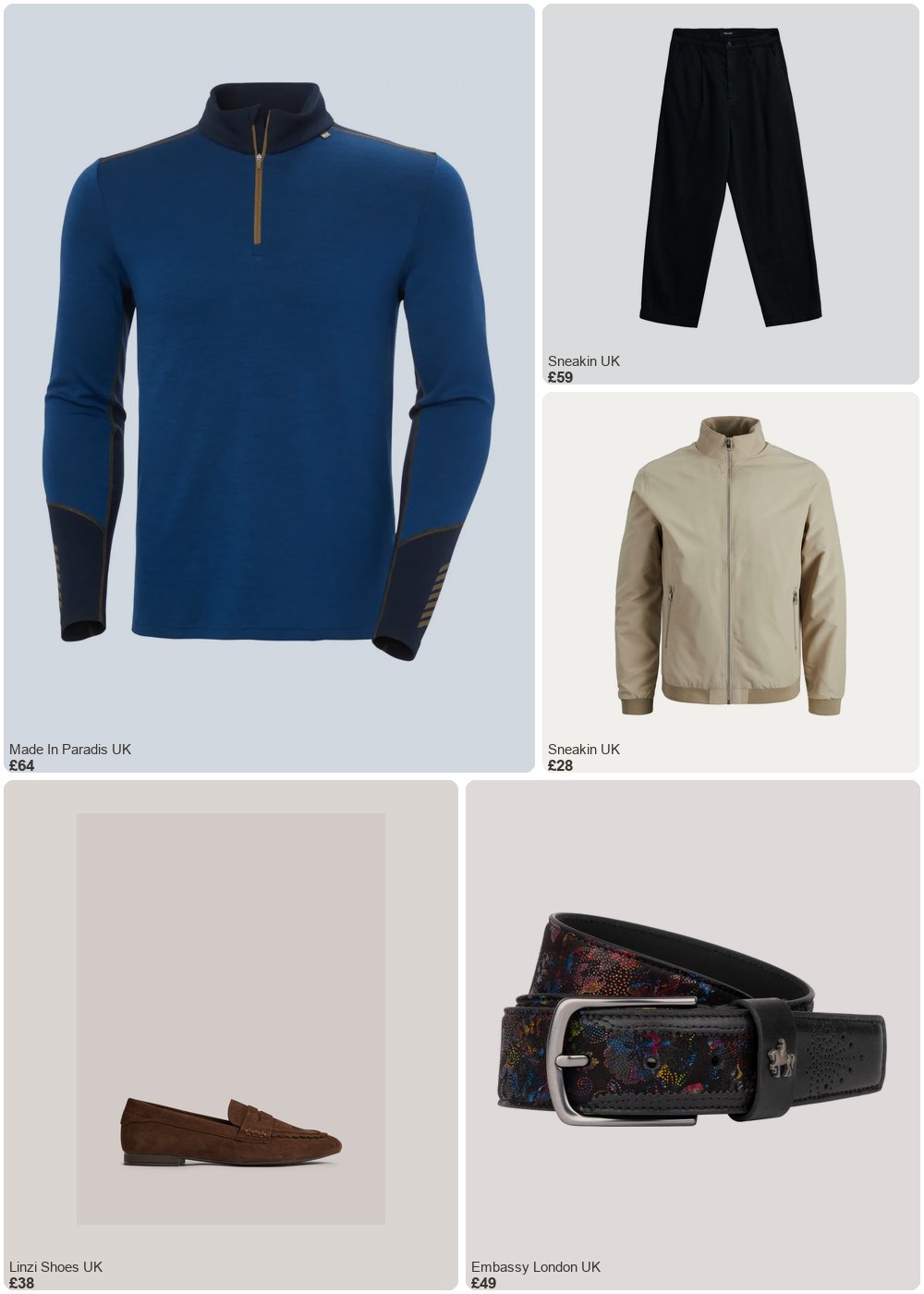 The complete outfit featuring Embassy London Alec - Black Flower - Men's dressy belt in flower patterned genuine leather