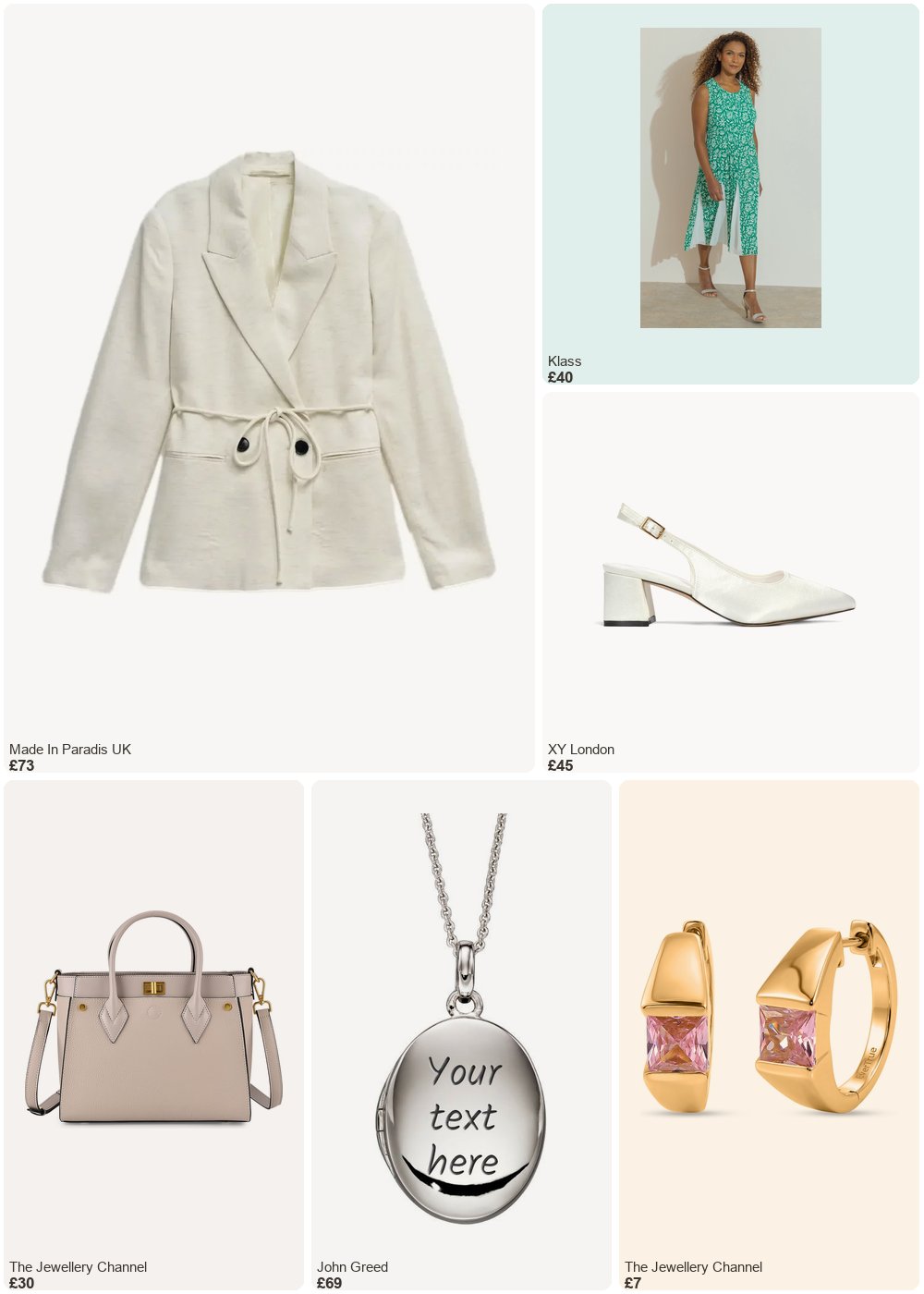 The complete outfit featuring Little Star Little Star Silver Fiadh Oval Locket Necklace