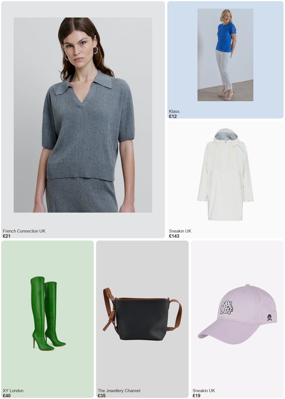 The complete outfit featuring French Connection Javier Knit V-Neck Collared Top Medium Heather Grey