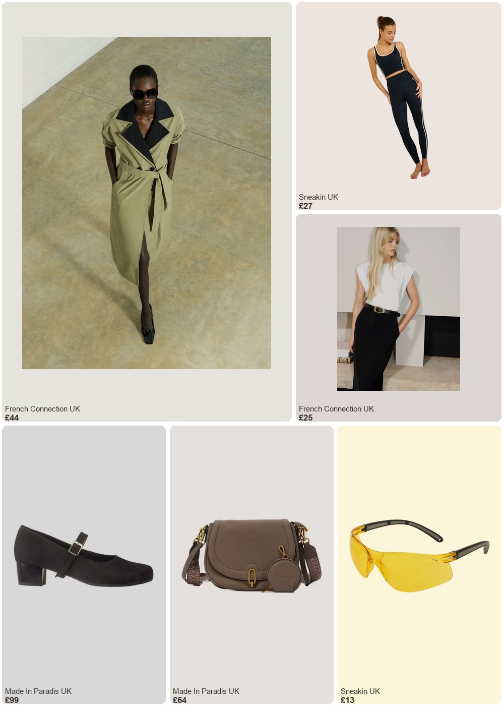 The complete outfit featuring Mac Alyster Women's flap half-moon shoulder bag Mac Alyster Giulia