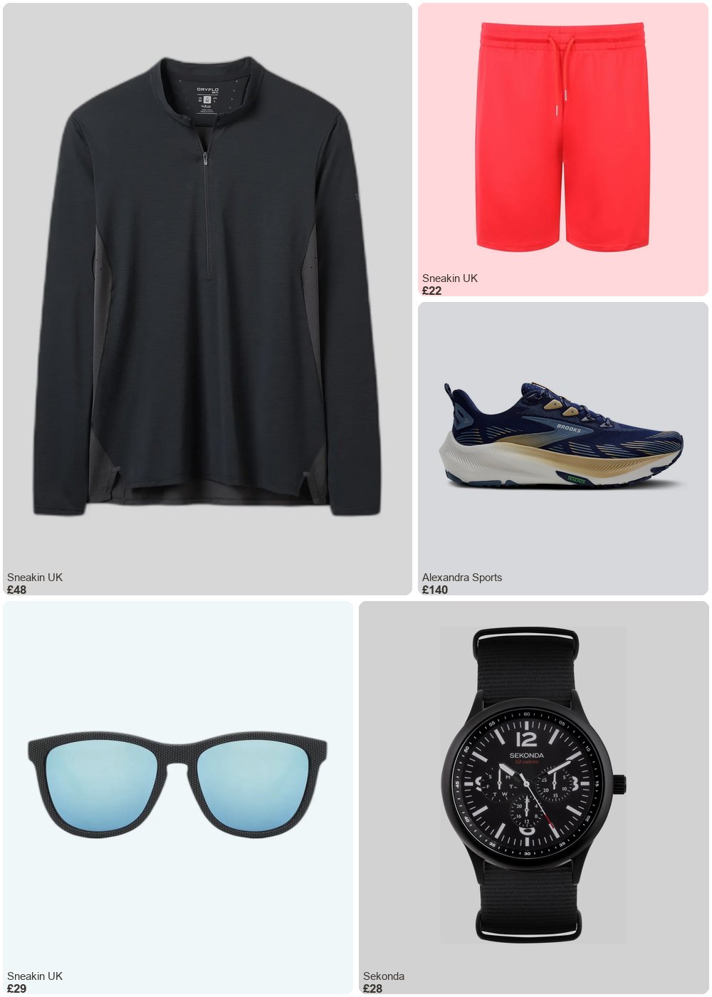 The complete outfit featuring Brooks Brooks Ghost Trail Mens | Blue/Starfish/Moonlight - Blue / 7.5 / Standard