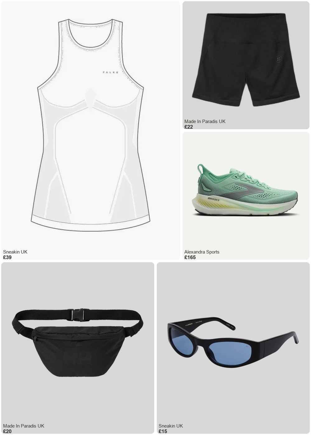 The complete outfit featuring Falke Women's tank top Falke Warm