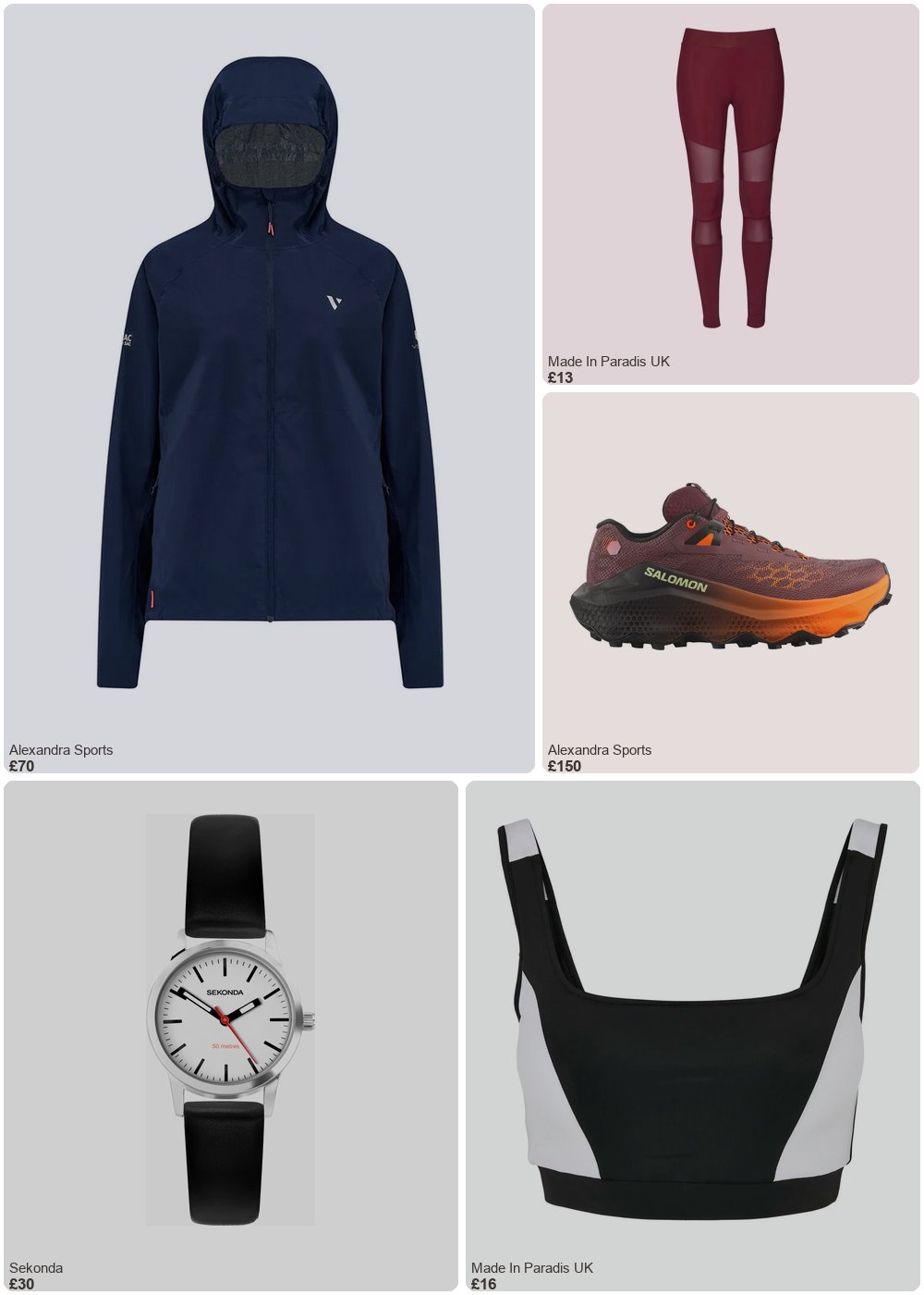 The complete outfit featuring Urban Classics Sports bra Urban Classics Color Block