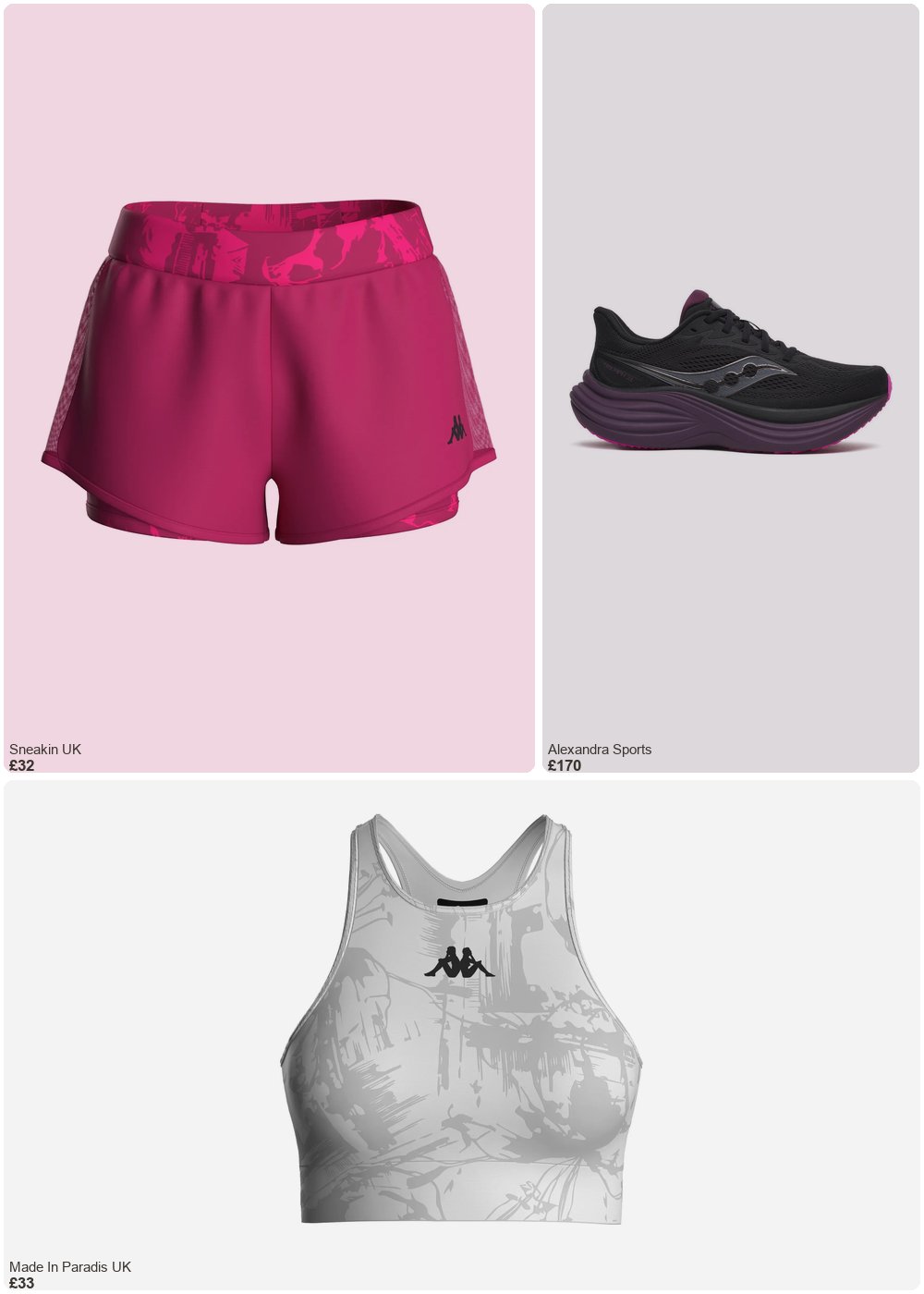 The complete outfit featuring Kappa Women's shorts Kappa Igbax Pro