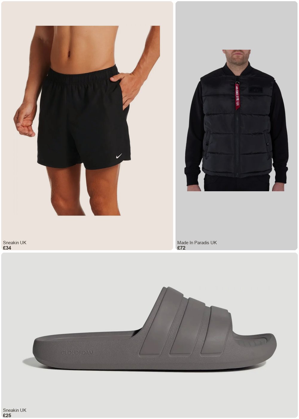 The complete outfit featuring Adidas Slides adidas Adilette Flow