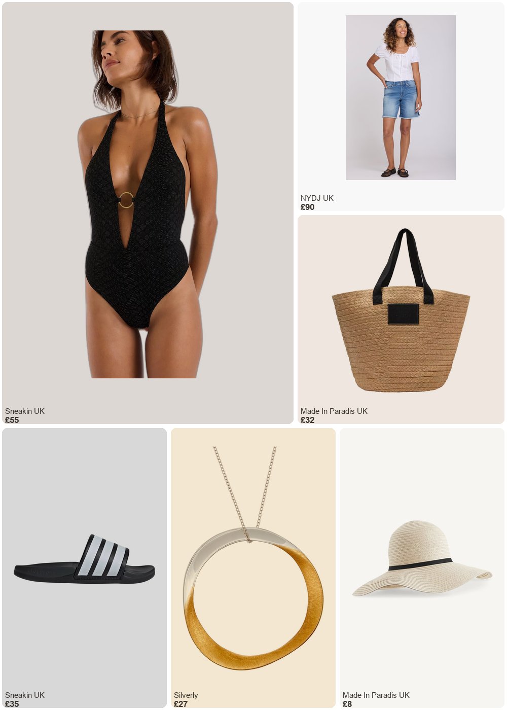 The complete outfit featuring Nydj Naomi Relaxed A-Line Denim Shorts With High Rise | Pacifica