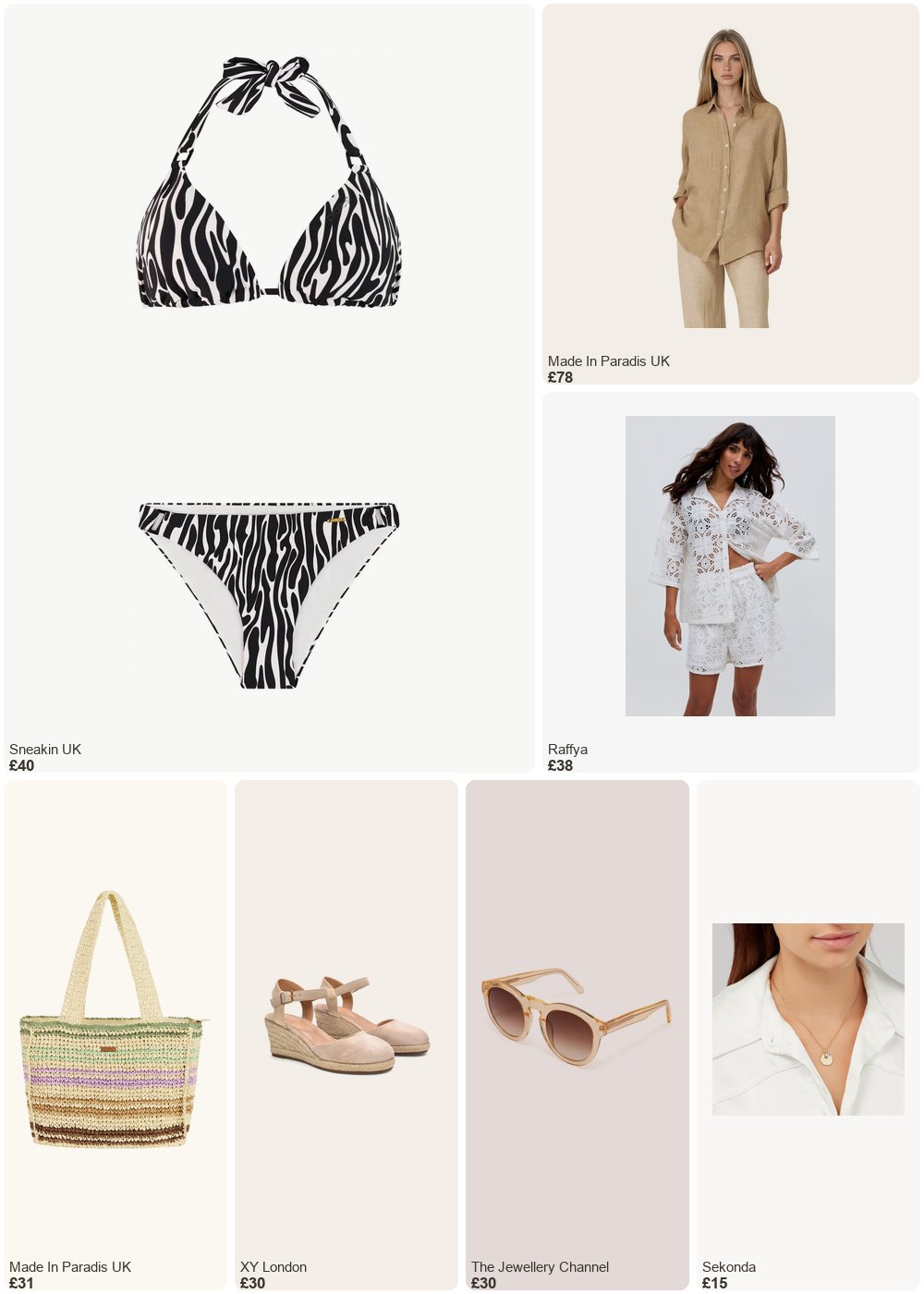 The complete outfit featuring Protest 2-piece swimsuit for women Protest Date