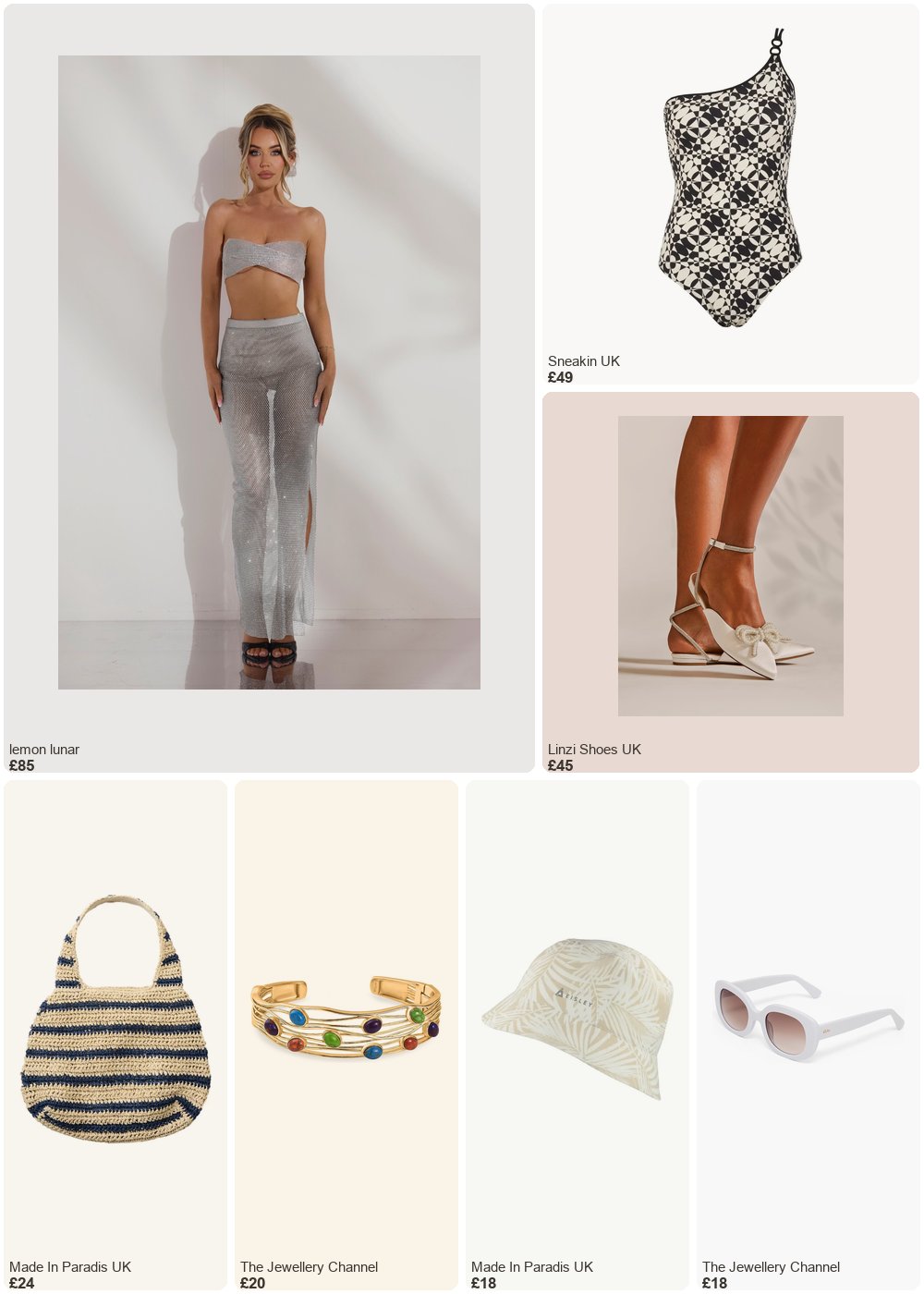 The complete outfit featuring TJC GLAS Eyewear Maj Sunglass - White