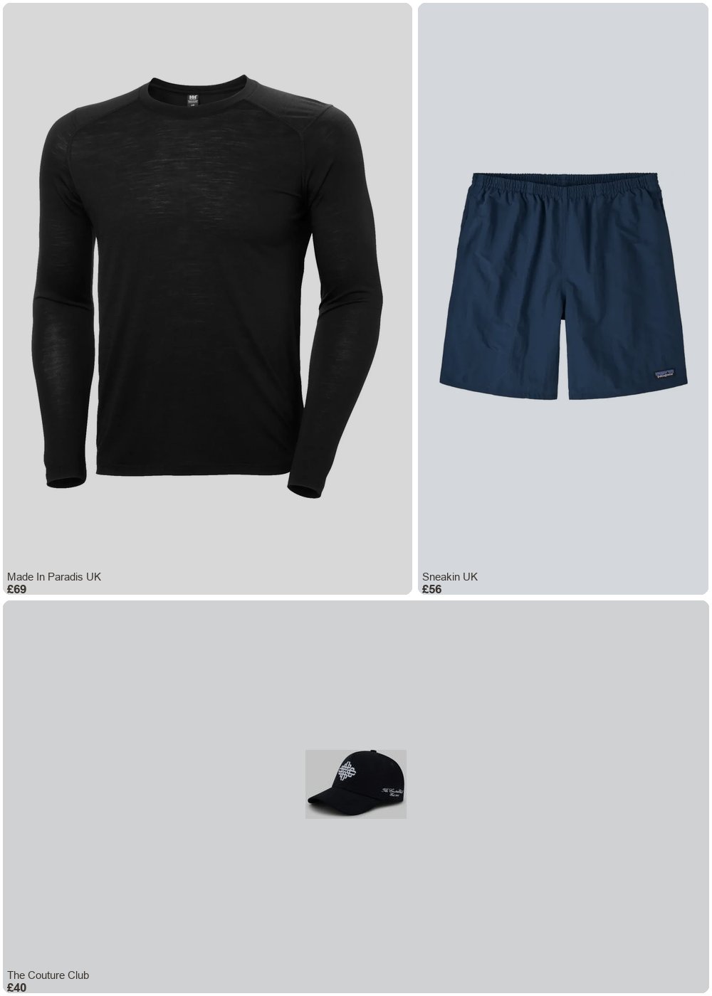 The complete outfit featuring TCC EMBLEM EMBROIDERY CAP - BLACK