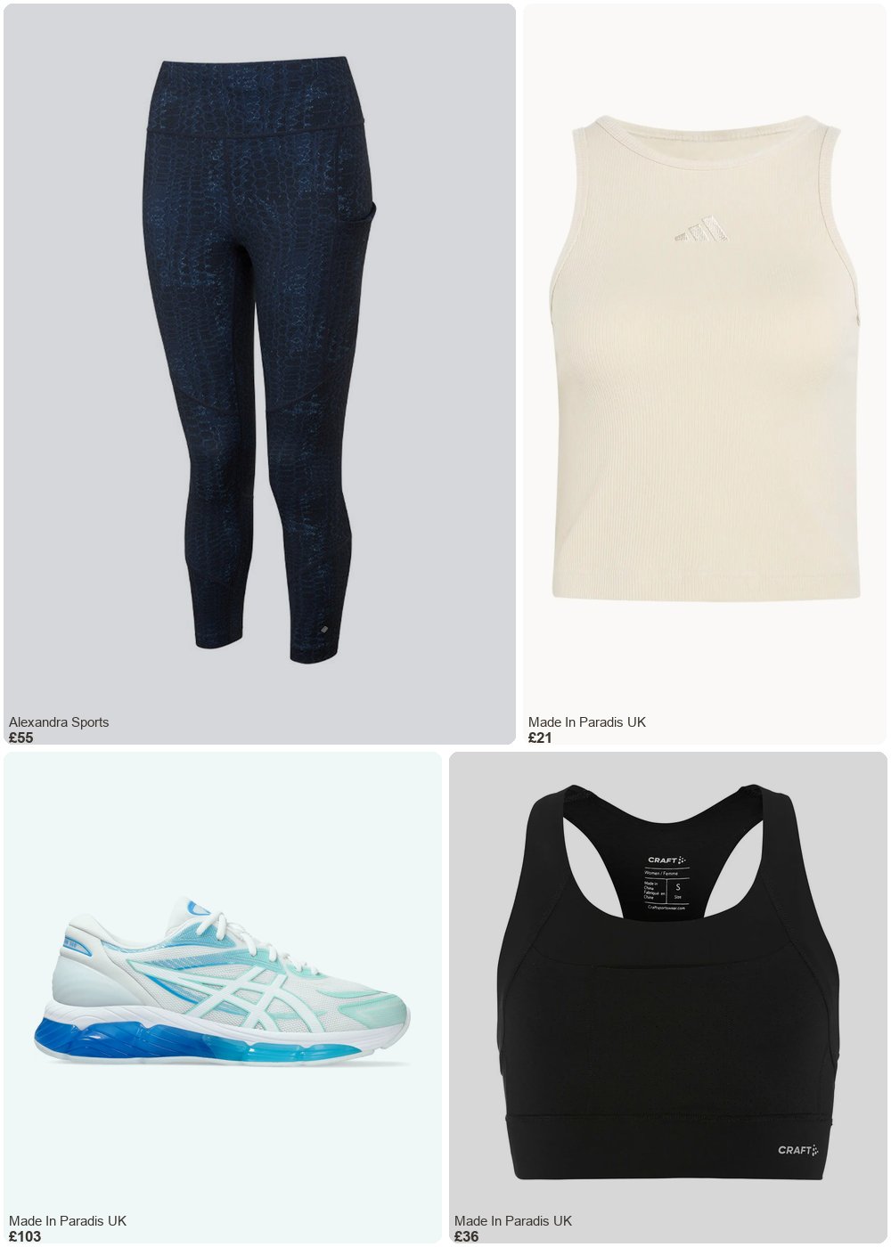 The complete outfit featuring Craft Sports bra Craft Hypervent