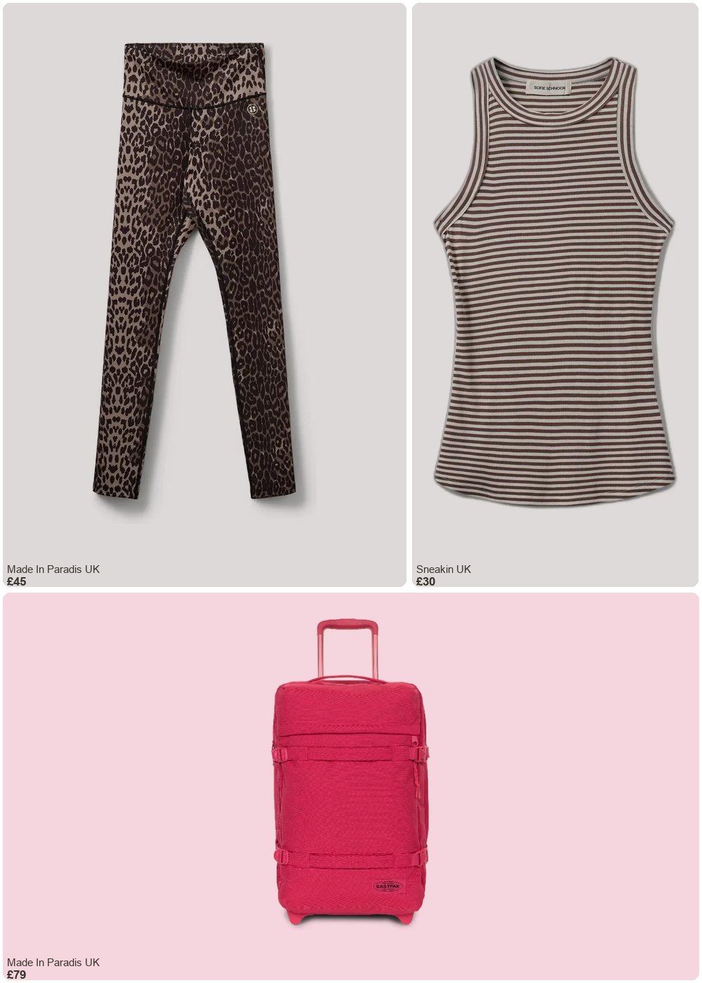 The complete outfit featuring Eastpak Wheely Bag Eastpak Transit'R S