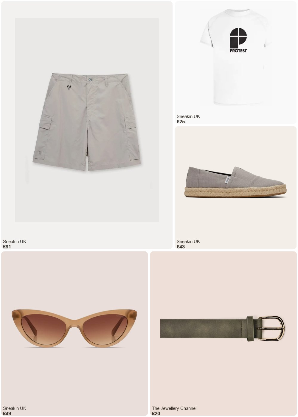 The complete outfit featuring Protest Surf T-shirt Protest Prtcater