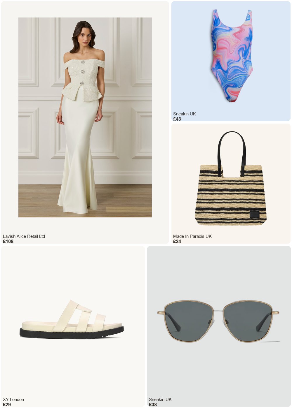 The complete outfit featuring Superdry Women's 1-piece swimsuit Superdry