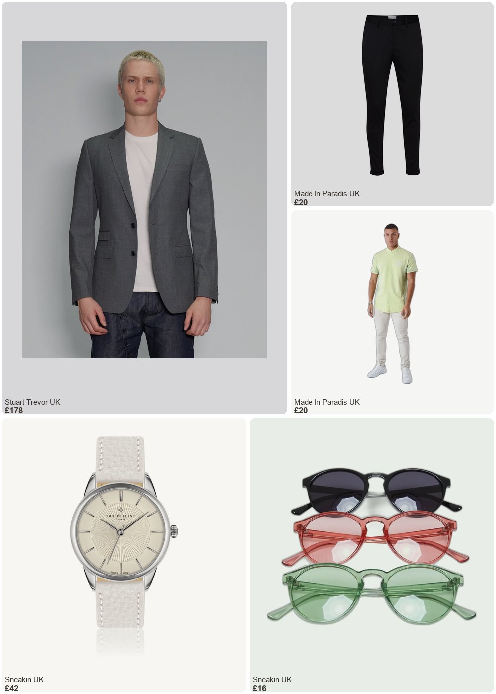The complete outfit featuring Urban Classics Sunglasses Urban Classics Cypress (x3)