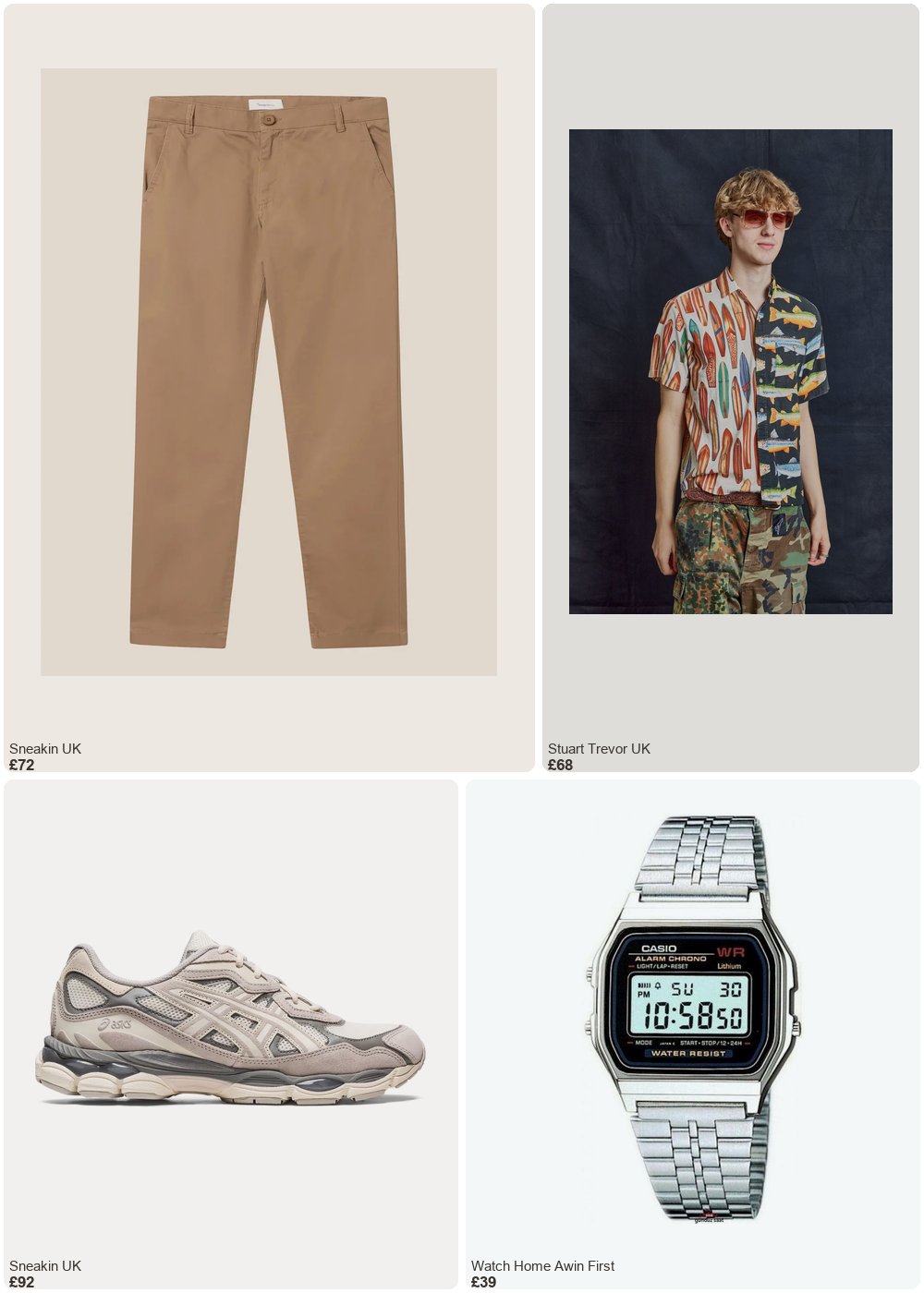 The complete outfit featuring KnowledgeCotton Apparel Slim fit chino Trousers KnowledgeCotton Apparel Luca