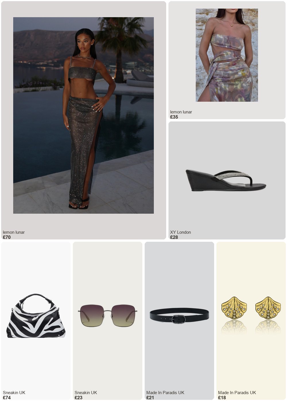 The complete outfit featuring 1 The Amaya Tie Top