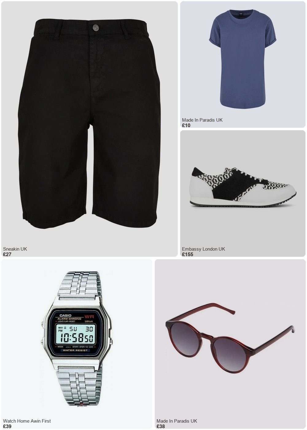 The complete outfit featuring Urban Classics Bermuda shorts Urban Classics Big