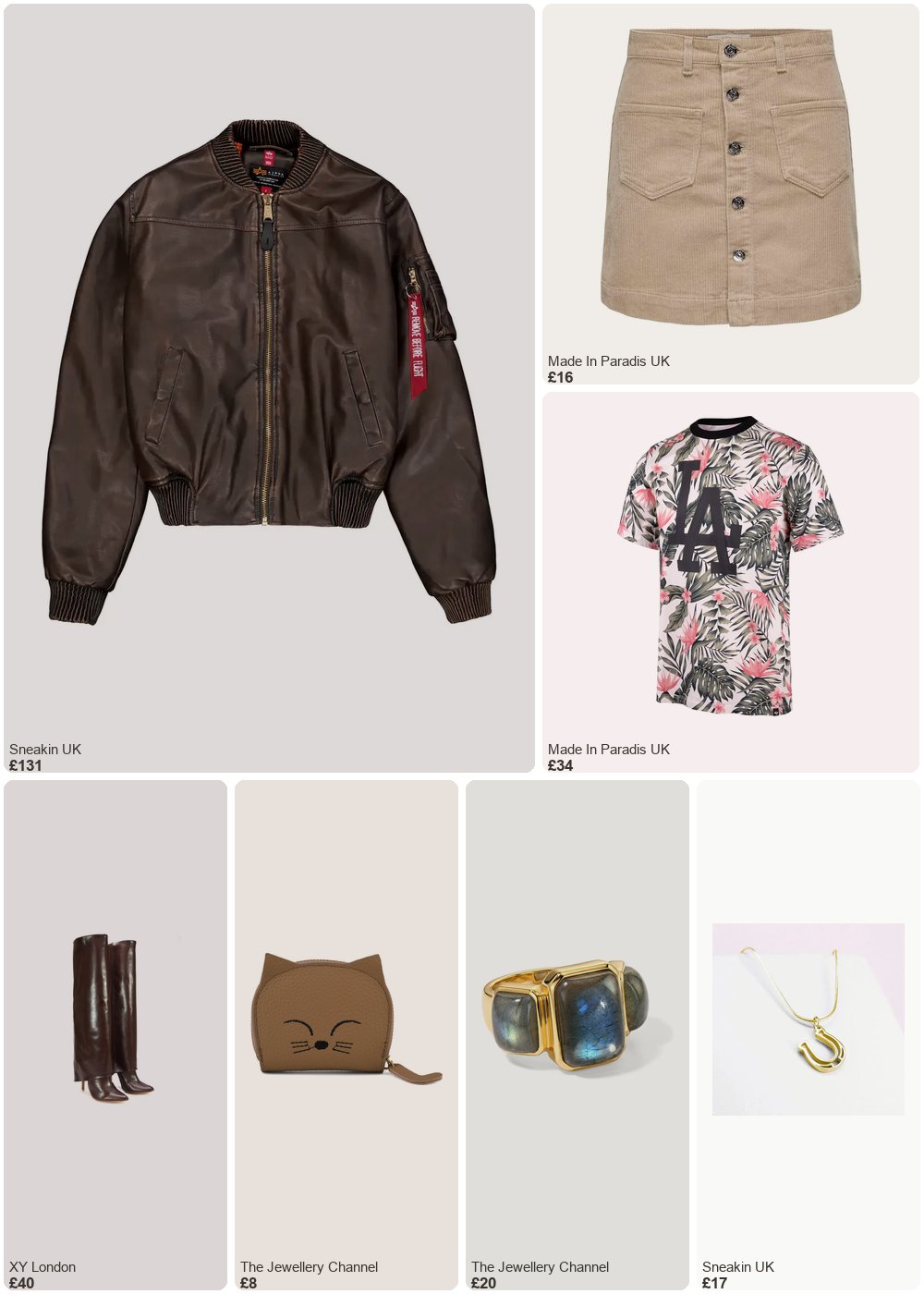 The complete outfit featuring TJC Genuine Leather RFID Blocking Novelty Cat Wallet - Khaki