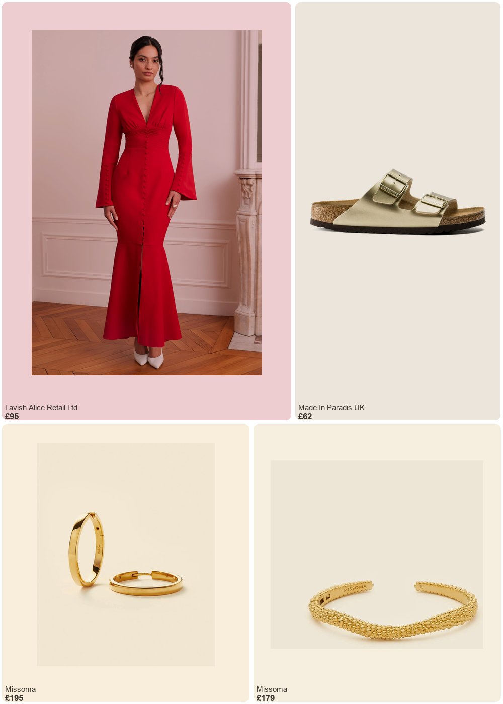 The complete outfit featuring Missoma Baya Claw Cuff | 18ct Gold Plated