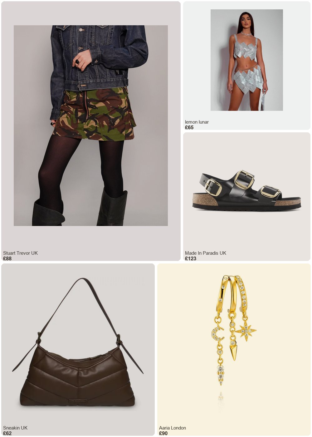 The complete outfit featuring THE KLO DIAMANTE TOP SILVER