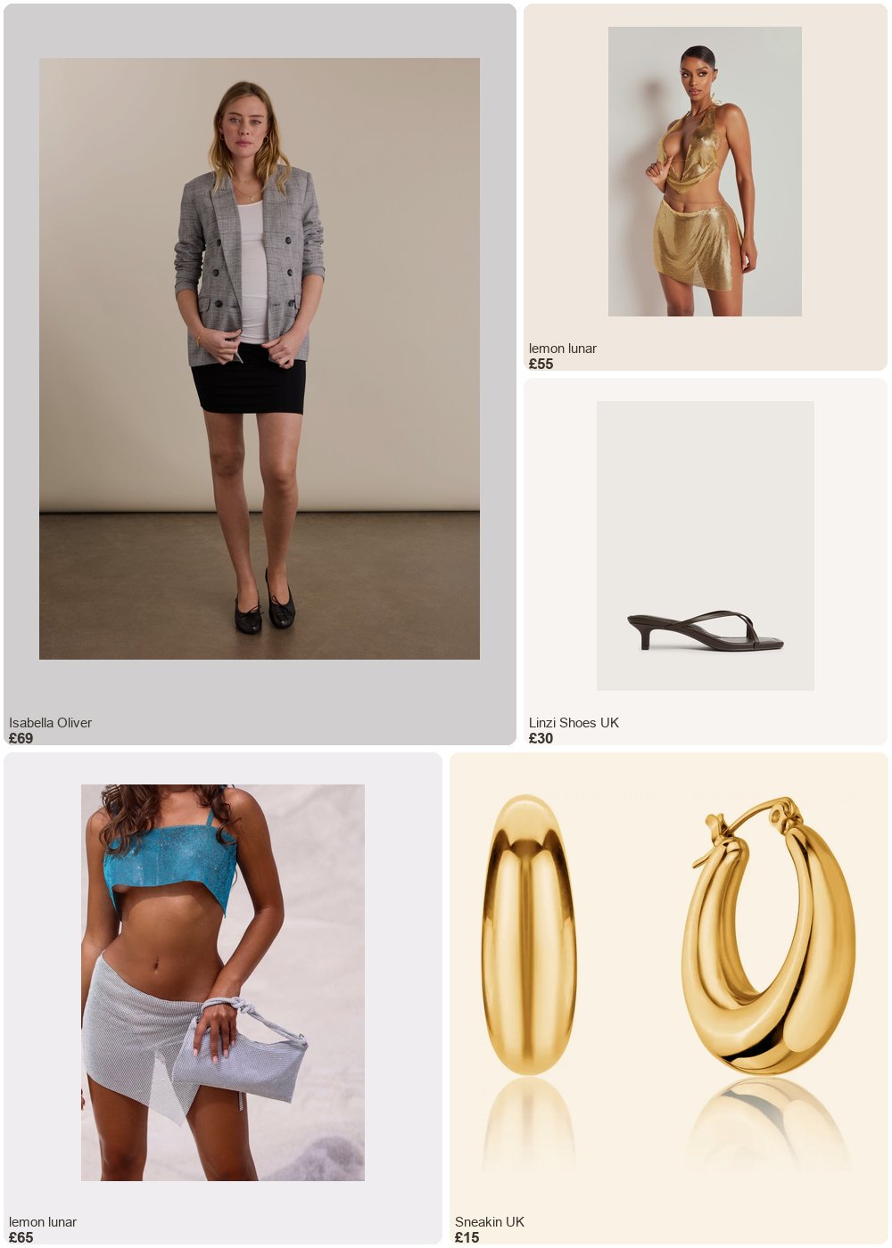 The complete outfit featuring THE SILVER KNOT BAG
