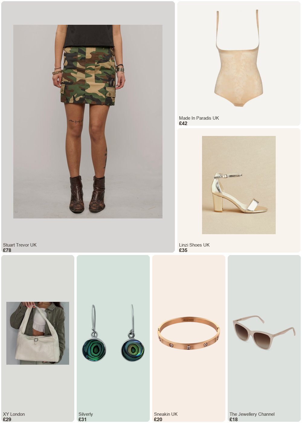 The complete outfit featuring Silverly Sterling Silver Round Abalone Shell Dangle Earrings Gemstone Jewellery