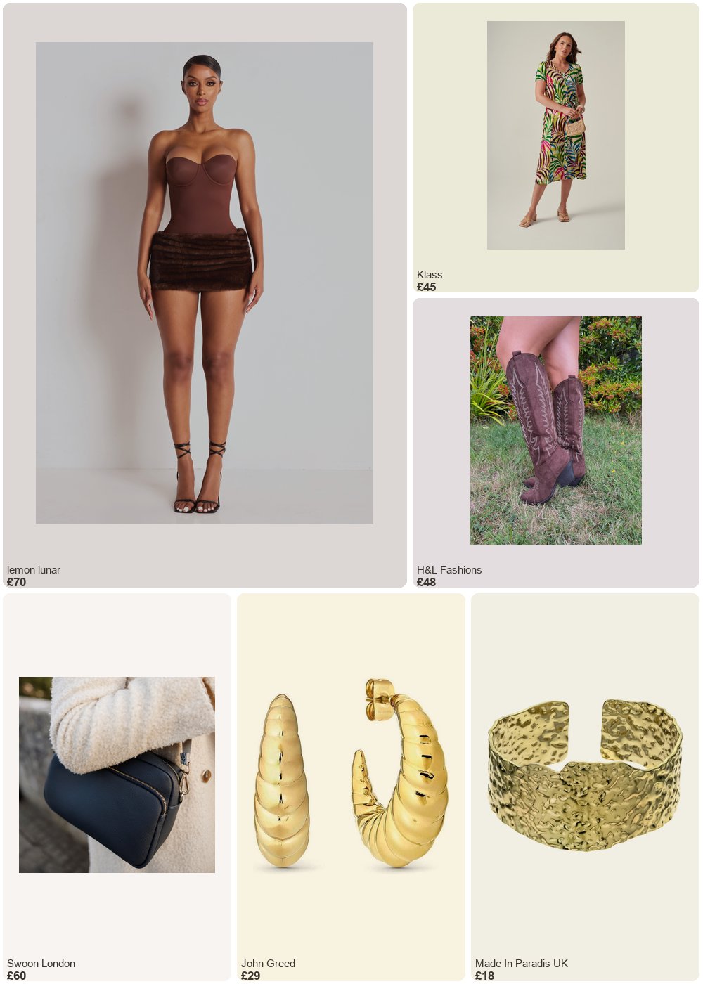 The complete outfit featuring 1 The Brown Fur Mini Skirt