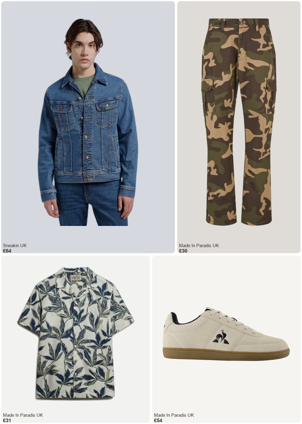 The complete outfit featuring Urban Classics Cargo Trousers Urban Classics Straight Leg Camo