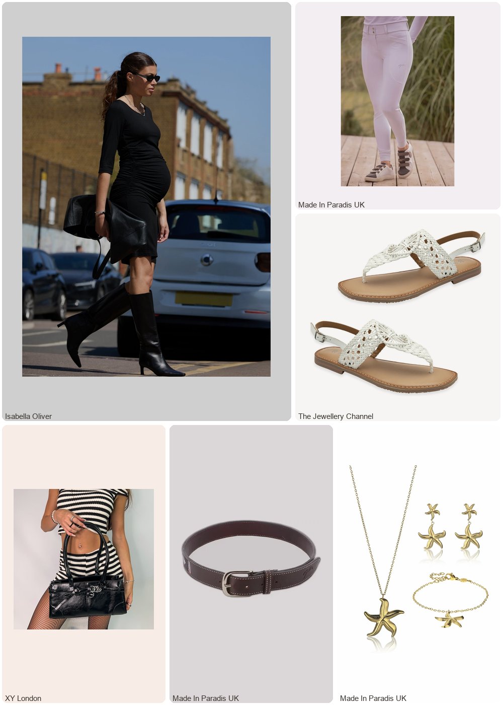 The complete outfit featuring TJC Ravel Womens Roxby Macrame Detailing T-Bar Flat Sandal (Size 6) - White
