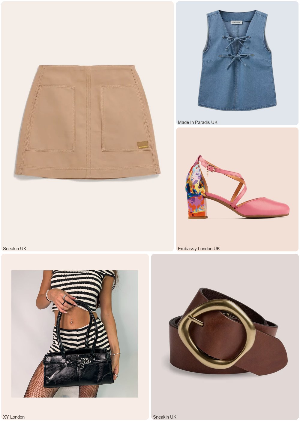 The complete outfit featuring ARMEDANGELS Mini skirt woman Armedangels Workwear Canvas