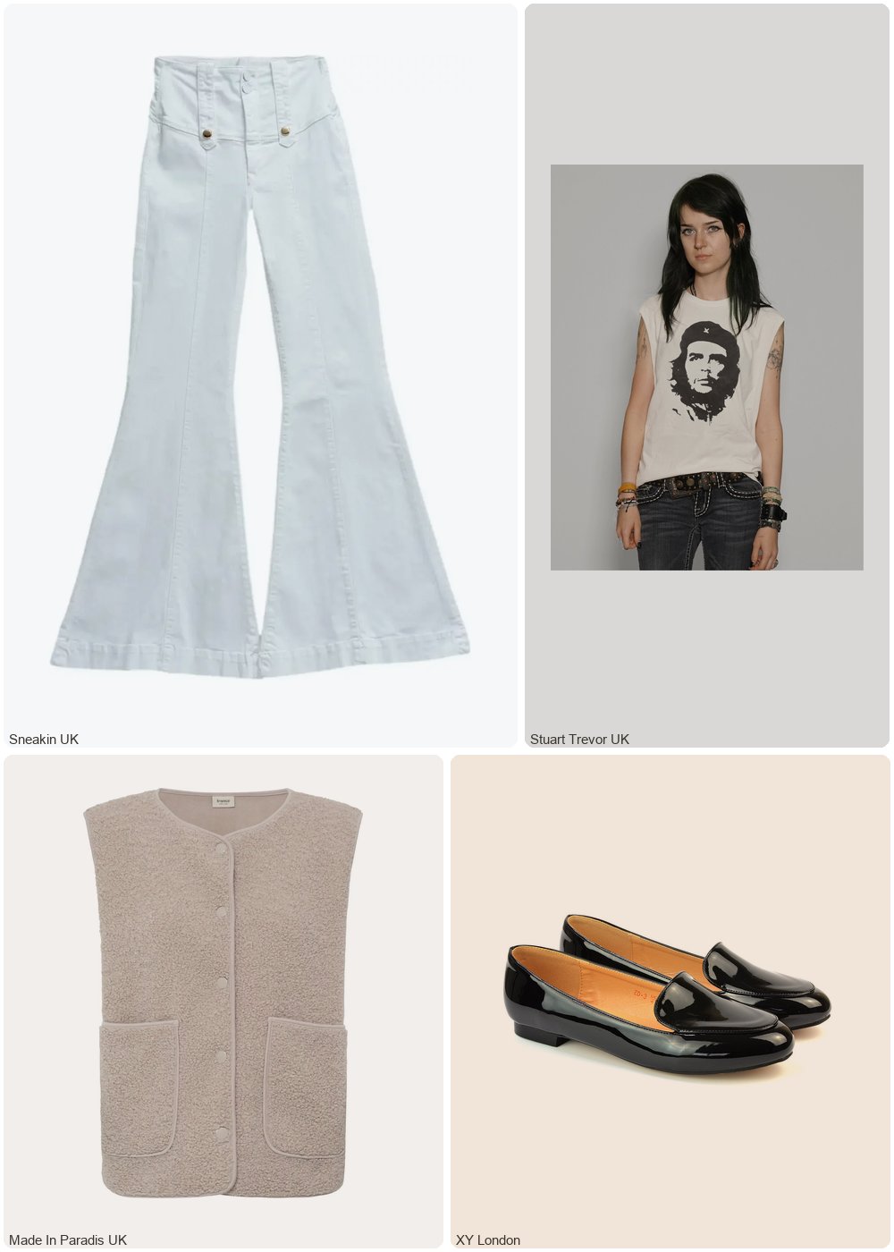 The complete outfit featuring fransa Women's vest fransa Gwynne 3