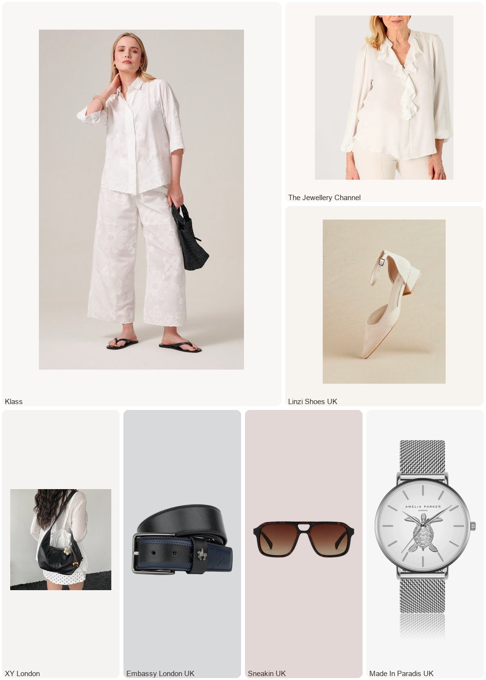 The complete outfit featuring Amelia Parker Women's watch Amelia Parker Sand Turtle Mesh
