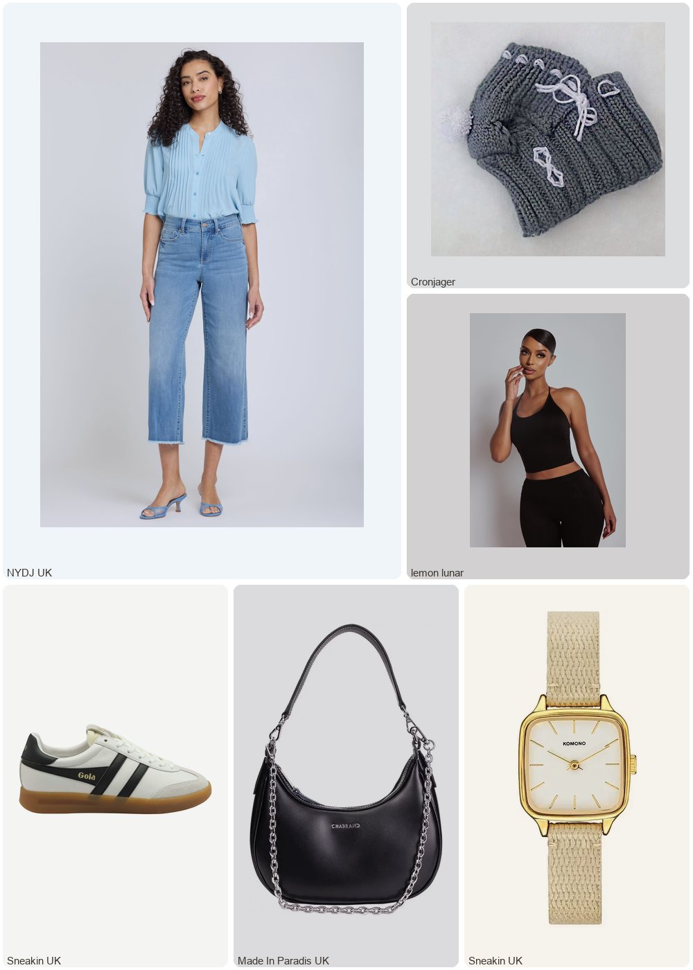 The complete outfit featuring Gola Leather Trainers woman Gola Cyclone Trainer